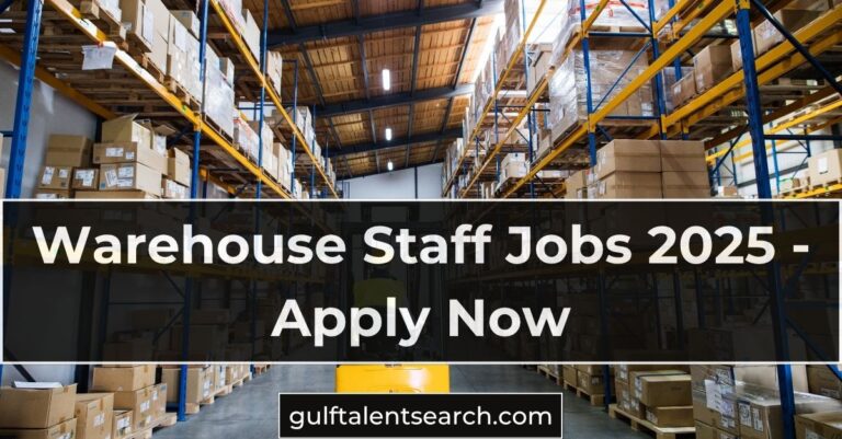 Warehouse Staff Jobs 2025 - Apply Now